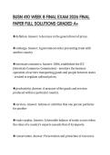 BUSN 410 WEEK 8 FINAL EXAM 2026 FINAL PAPER FULL SOLUTIONS GRADED A&plus;