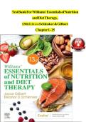Test Bank for Williams' Essentials of Nutrition and Diet Therapy 13th Edition Schlenker &vert; Chapters 1-25 Complete