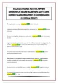 IBEC ELECTROLYSIS FL STATE REVIEW EXAM&vert;FULLY SOLVED QUESTIONS WITH 100&percnt; CORRECT ANSWERS&vert;LATEST &excl;&excl;&excl;&excl;2026&vert;GRADED A&plus;&vert; &lpar;EXAM READY&rpar;