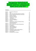 Test bank for principles of biochemistry 5th edition by moran horton scrimgeour perry latest 2203 2024