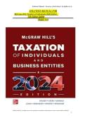 Full Solution Manual for McGraw-Hill&rsquo;s Taxation of Individuals &lpar;2026 Edition&rpar; by Brian Spilker&comma; Benjamin Ayers&comma; John Robinson&comma; and Team Complete Coverage &lpar;Chapters 1-14&rpar; Verified Technical Solutions Individual Income Tax &sol; Deductions &sol; Property Transactio