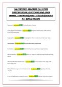 ISA CERTIFIED ARBORIST CHAPTER 2&vert;QUESTIONS AND 100&percnt; CORRECT ANSWERS&vert;LATEST &excl;&excl;&excl;&excl;2026&vert;GRADED A&plus;&vert; &lpar;EXAM READY&rpar;