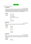 NRNP 6568 Wk 5 Comprehensice Review Questions And Answers&period; A&plus; Grade Guaranteed