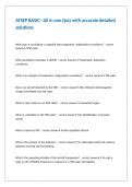 ATSEP BASIC - All in one Quiz with accurate detailed solutions