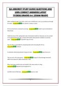 ISA CERTIFIED ARBORIST BUNDLED EXAMS&lpar;COMPLETE COURSE&rpar;&vert;QUESTIONS AND 100&percnt; CORRECT ANSWERS&vert;LATEST &excl;&excl;&excl;&excl;2026&vert;GRADED A&plus;&vert; &lpar;EXAM READY&rpar;