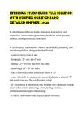 CTRI EXAM STUDY GUIDE FULL SOLUTION WITH VERIFIED QUESTIONS AND DETAILED ANSWERS 2026