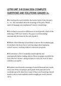 LETRS UNIT 5-8 EXAM 2026 COMPLETE QUESTIONS AND SOLUTIONS GRADED A&plus;