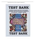 Test bank for Evidence-Based Practice for Nurses&colon; Appraisal and Application of Research 4th Edition&comma; by Nola A&period; Schmidt&comma; Janet M&period; Brown &lpar;2024 PERFECT SOLUTION&rpar;