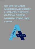 Test Bank - for Clinical Immunology and Serology A Laboratory Perspective Fourth Edition by Christin