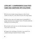 LETRS UNIT 7 COMPREHENSIVE EXAM STUDY GUIDE 2026 QUESTIONS WITH SOLUTIONS