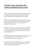 LETRS UNIT 7 FINAL EXAM SCRIPT 2026 COMPLETE QUESTIONS AND SOLUTIONS