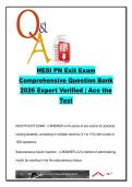 HESI PN Exit Exam Comprehensive Question Bank 2026 &ndash; 1500 Questions and Answers on Med-Surg&comma; Pharmacology&comma; Maternity&comma; Pediatrics & Prioritization