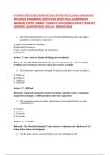 FLORIDA CERTIFIED RESIDENTIAL CONTRACTOR EXAM 2026&sol;2027  ACCURATE EXAM REAL QUESTIONS WITH WELL ELABORATED  ANSWERS &lpar;100&percnt; CORRECT VERIFIED SOLUTIONS&rpar; LATEST UPDATED VERSION&vert; GUARANTEED PASS A&plus;&vert; BRAND NEW 