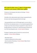NYU Adult & Elder Exam 2&colon; Week 6 Oxygenation questions and answers 2026 latest update