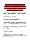 QUALYS VMDR ACTUAL EXAM 2026&sol;2027 &vert; Vulnerability Management &vert; Detection & Response &vert; Verified Q&A &vert; Pass Guaranteed - A&plus; Graded