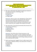 NCM PHARMACOLOGY&period;