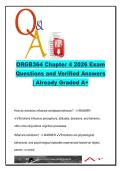 ORGB 364  EXAM COMPLETE PACKAGE DEAL