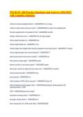 PNCB-PC Practice Exam &ndash; 100 Questions and Answers 2024&ndash;2025 &vert; Complete Solutions