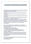 502 EXAM 2 QUESTIONS AND ANSWERS