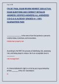 ITN 267 FINAL EXAM REVIEW NEWEST 2026 ACTUAL  EXAM QUESTIONS AND CORRECT DETAILED  ANSWERS &lpar;VERIFIED ANSWERS&rpar; ALL ANSWERED  &lbrace;120 Q & A&rcub; ALREADY GRADED A&plus; &vert; 100&percnt;  GUARANTEED PASS