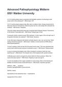 Advanced Pathophysiology Midterm 6501 Walden University NEWEST 2026&sol;2027 ACTUAL EXAM COMPLETE QUESTIONS AND CORRECT DETAILED ANSWERS &lpar;VERIFIED ANSWERS&rpar; &vert;ALREADY GRADED A&plus;&vert;&vert;BRAND NEW&excl;&excl;