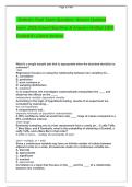 Statistics Final  Exam Questions  Newest Updated   Exam  2026 Solved Questions & Answers Verified 100&percnt;  Graded A&plus; &lpar;Latest Version&rpar;