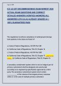 ICC U2 UST DECOMMISSIONING EXAM NEWEST 2026  ACTUAL EXAM QUESTIONS AND CORRECT  DETAILED ANSWERS &lpar;VERIFIED ANSWERS&rpar; ALL  ANSWERED &lbrace;270 Q & A&rcub; ALREADY GRADED A&plus; &vert;  100&percnt; GUARANTEED PASS