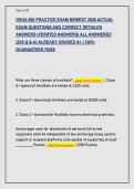 OSHA 500 PRACTICE EXAM NEWEST 2026 ACTUAL  EXAM QUESTIONS AND CORRECT DETAILED  ANSWERS &lpar;VERIFIED ANSWERS&rpar; ALL ANSWERED  &lbrace;265 Q & A&rcub; ALREADY GRADED A&plus; &vert; 100&percnt;  GUARANTEED PASS