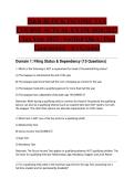 H&R BLOCK INCOME TAX COURSE ACTUAL EXAM 2026&sol;2027 &vert; Tax Year 2023 &vert; Verified Q&A &vert; Pass Guaranteed - A&plus; Graded