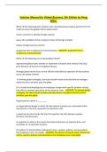 SOLUTION MANUAL FOR GLOBAL BUSINESS  BY Peng Mike &vert;LATEST UPDATE 2026-2027 &vert; 100&percnt; GUARANTEED PASS &vert; GRADED A&plus;