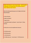 NURS 5434 Module 5 Quiz Study Guide &ndash; CAD & Lipids &vert; Cardiology Nursing Questions & Verified Answers &vert; Latest Updated Exam Review