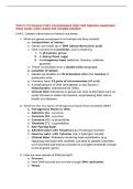 WGU D115 Advance Patho Comprehensive High-Yield Objective Assessment Study Guide &vert; 2026 Update with complete solutions&period;