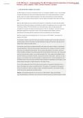 CJUS 300 Quiz 3 - Understanding The Bill Of Rights And Its Implications &vert; Questions And  Answers&comma; Latest Update &vert; 100&percnt; Correct Answers &vert; Graded