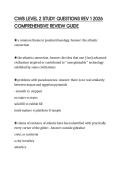 CWB LEVEL 2 STUDY QUESTIONS REV 1 2026 COMPREHENSIVE REVIEW GUIDE