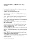 ISQS 3344 EXAM -1 FLAMM QUESTIONS AND ANSWERS