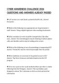 CYBER AWARENESS CHALLENGE 2026 QUESTIONS AND ANSWERS ALREADY PASSED