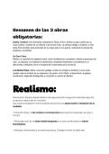 El Realismo &sol; Naturalismo - Teor&iacute;a completa para 4 ESO