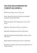 D027 EXAM 2026 EXAMINATION TEST COMPLETE Q&A GRADED A&plus;