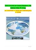 Test Bank&colon; Global Business &lpar;5th Ed&period;&rpar; &ndash; Mike W&period; Peng