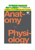 Anatomy and Physiology OpenStax 2nd Edition &ndash; Complete Test Bank for All Chapters