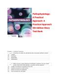 Test Bank for Pathophysiology A Practical Approach 5th Edition by Lachel Story &vert;All Chapters&comma; Academic Year-2025&sol;2026&vert;Instant download pdaf&period;
