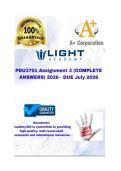 PDU3701 Assignment 3 &lpar;COMPLETE ANSWERS&rpar; 2026 - DUE July 2026&semi; &semi;100&percnt; trusted &comma;comprehensive and complete reliable solution with clear explanation&period;