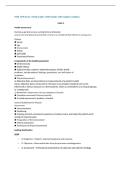 NUR 3275 Exam 1 Study Guide &vert; 2026 Update with complete solutions&period;