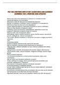 PSY 600 MIDTERM NEW STUDY QUESTIONS AND CORRECT ANSWERS 100&percnt; VERIFIED 2026 UPDATE&excl;&excl;