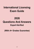 International Licensing Exam Guide &ndash; Complete Study & Certification Prep PDF