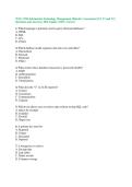 WGU C954 Information Technology Management Objective Assessment &vert; OA V1 and V2 &vert; Questions and Answers &vert; 2026 Update &vert; 100&percnt; Correct&period;
