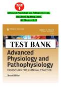 Test Bank For Advanced Physiology and Pathophysiology&comma; 2nd Edition&comma; By Nancy Tkacs&comma; All Chapters 1-17 LATEST