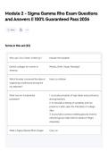 Module 2 - Sigma Gamma Rho Exam Questions and Answers &vert;&vert; 100&percnt; Guaranteed Pass 2026