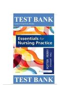 Test Bank for Essentials for Nursing Practice 9th Edition by Patricia A&period; Potter&comma; Anne Griffin Perry&comma; Amy Hall&comma; Patricia Stockert&vert;9780323481847&vert; All Chapters 1-40&vert; LATEST