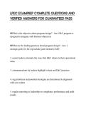 LPEC EXAMPREP COMPLETE QUESTIONS AND VERIFIED ANSWERS FOR GUARANTEED PASS
